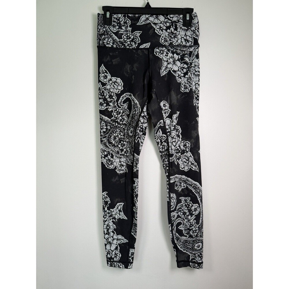 Lululemon Wunder Under High Rise Legging size 8 Painted Paisley